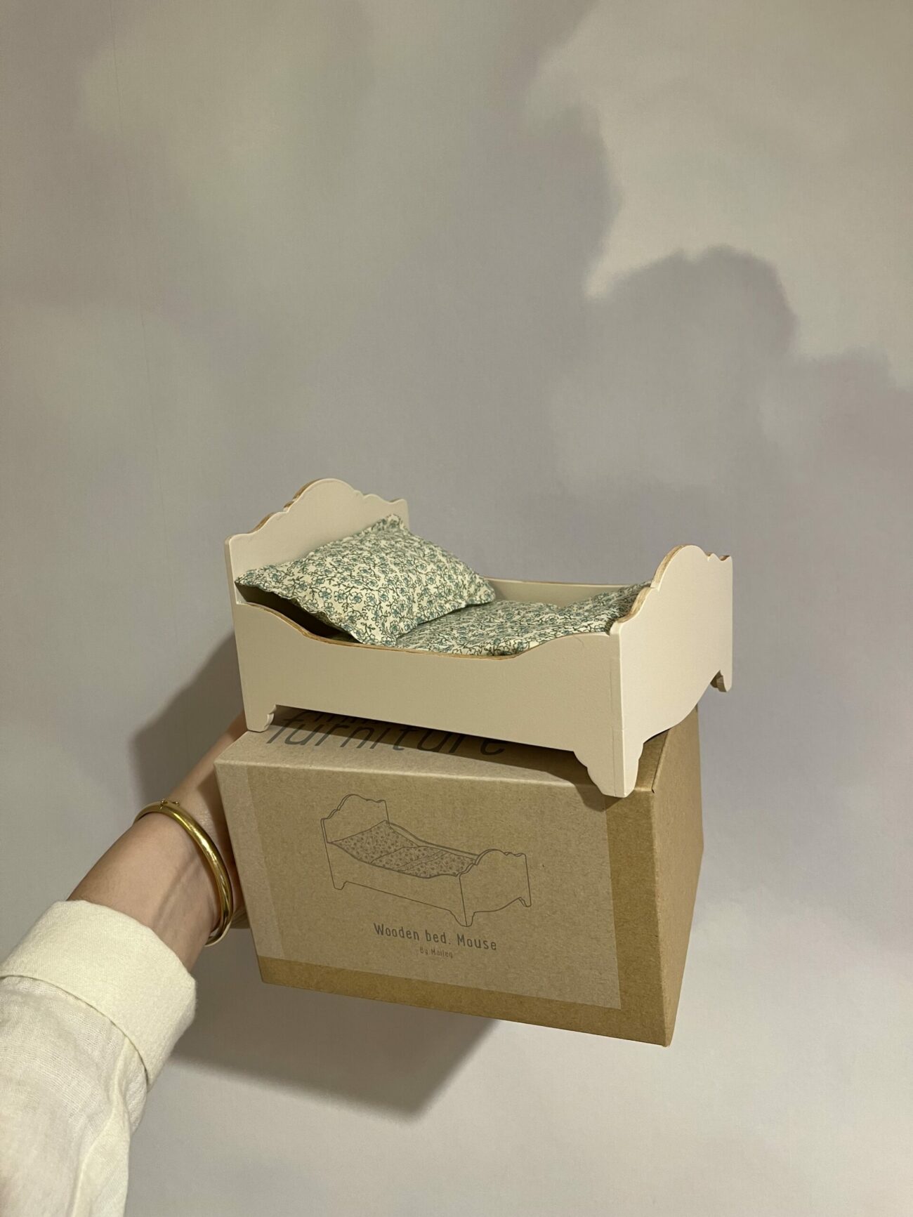 Lit en bois pour souris