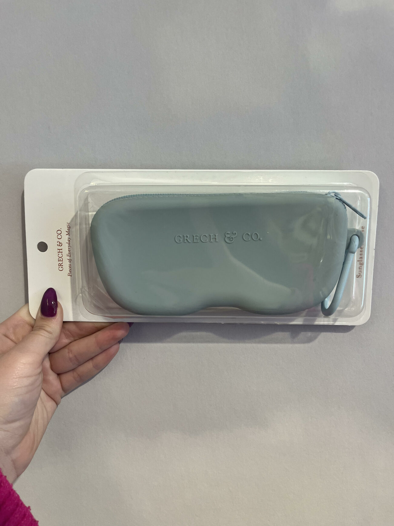 Boîte à lunettes en silicone
