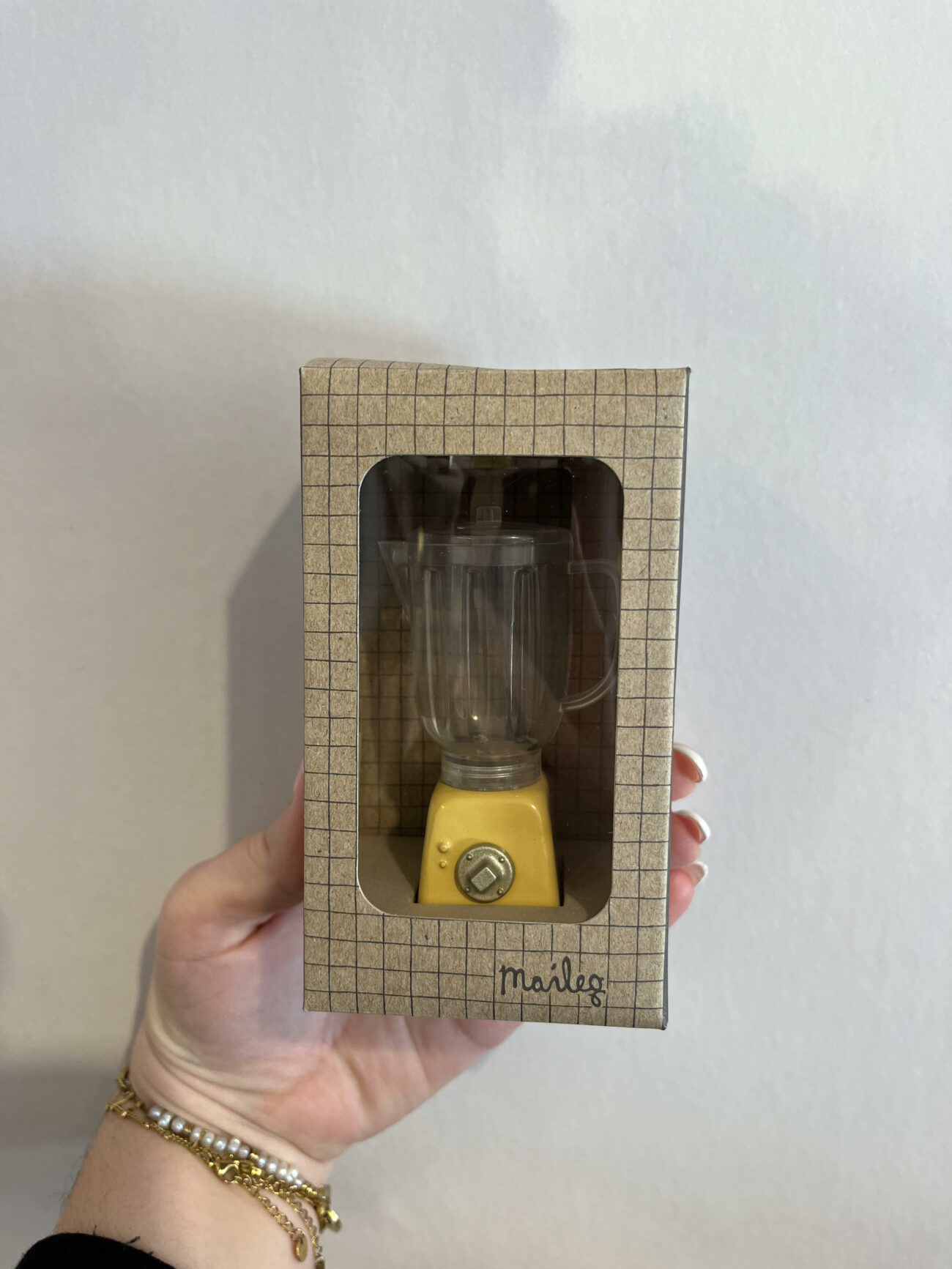 Blender miniature jaune