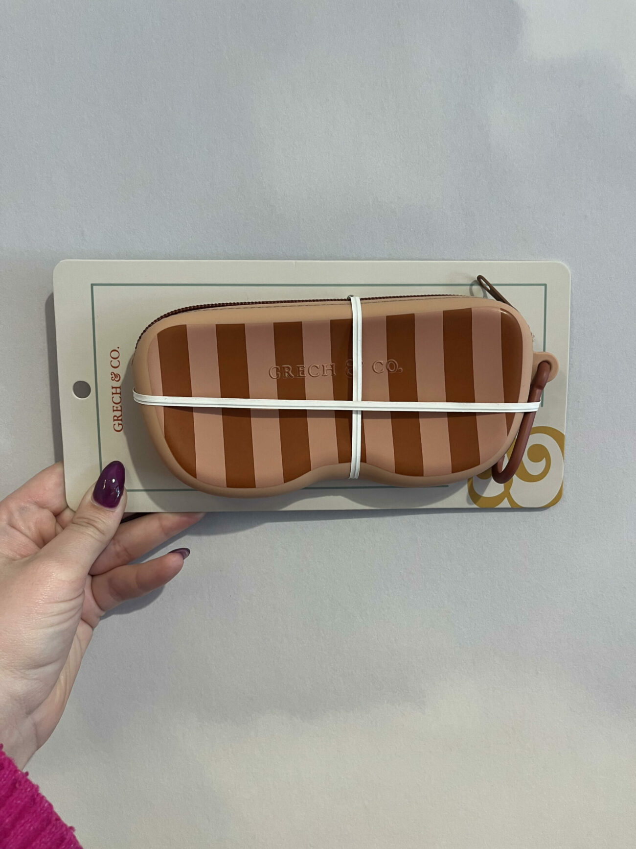 Boîte à lunettes en silicone
