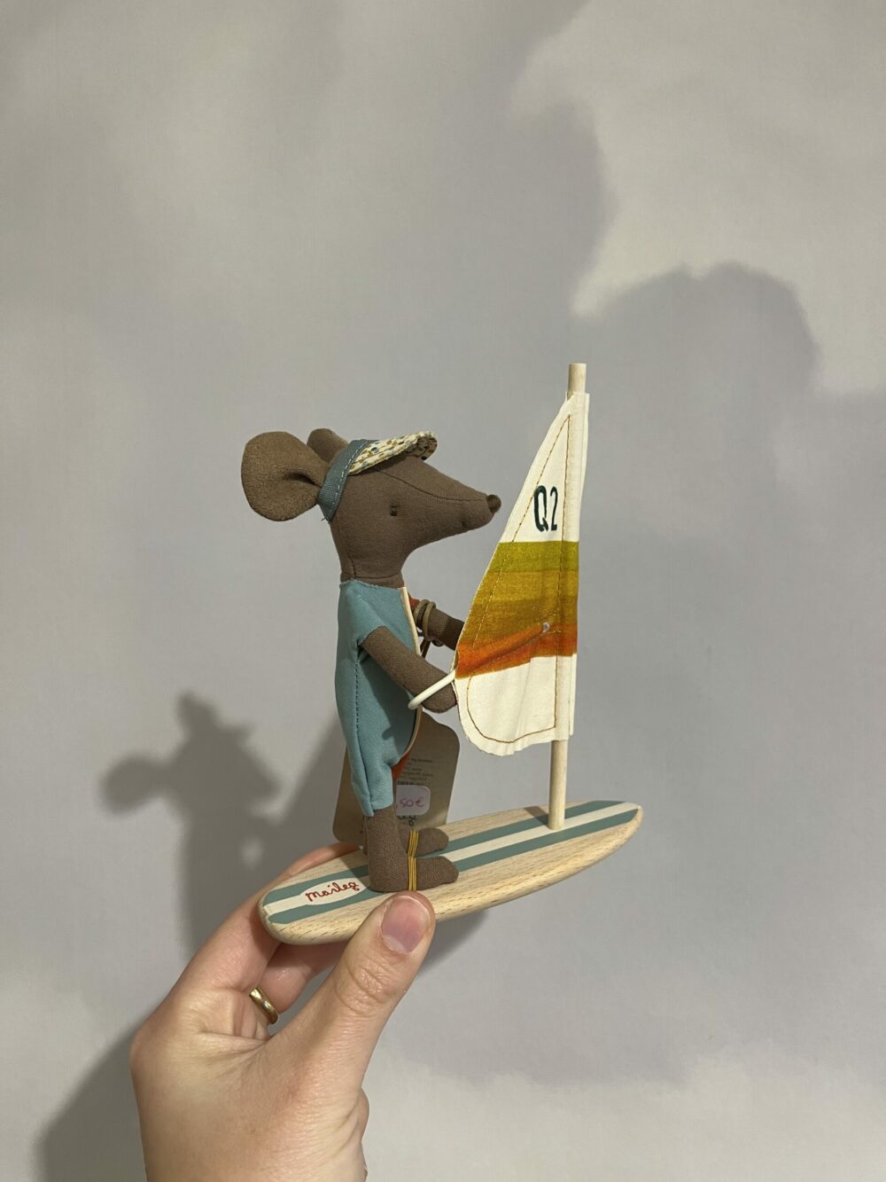 Souris surfer