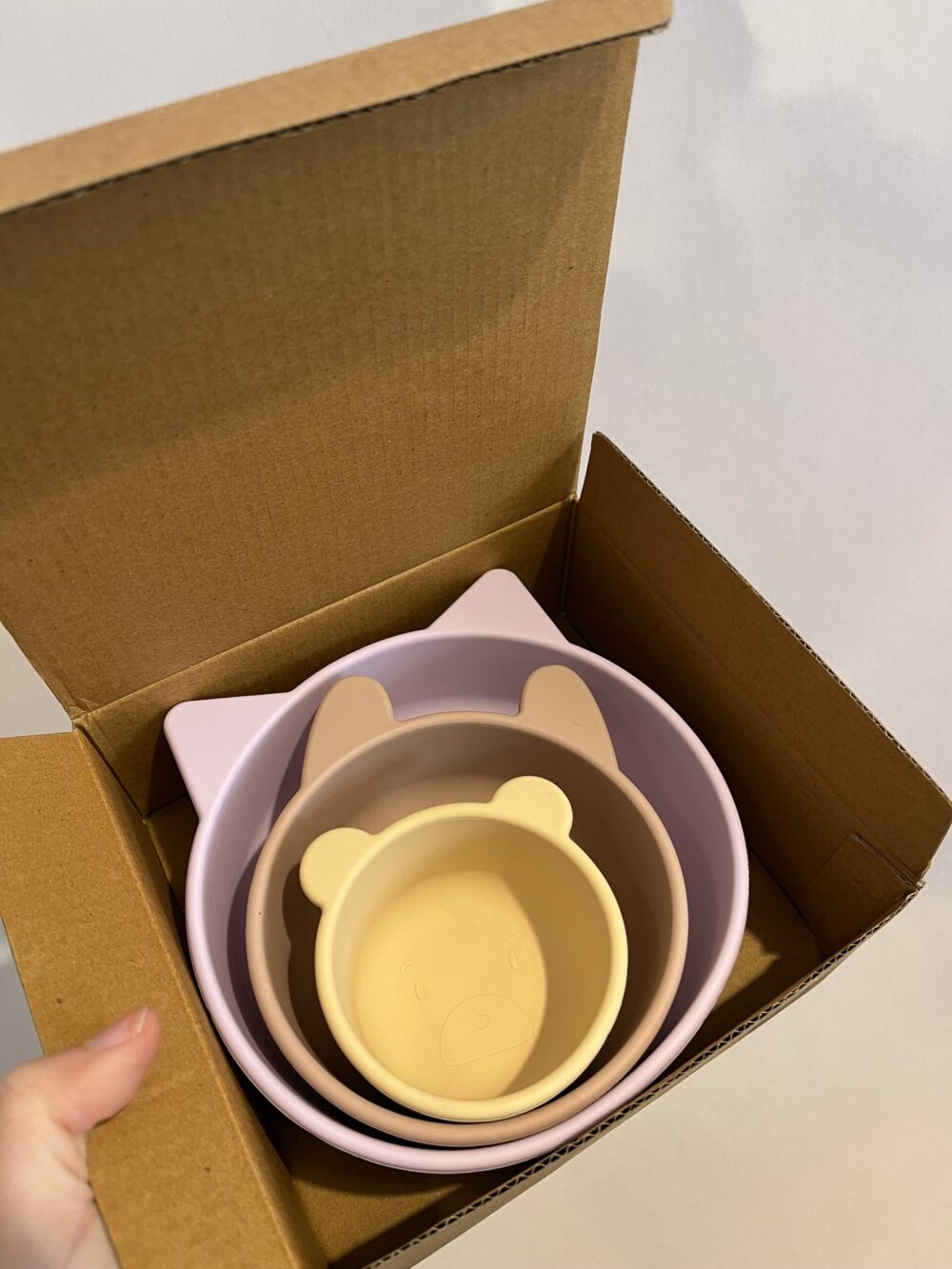 Set de bols en silicone