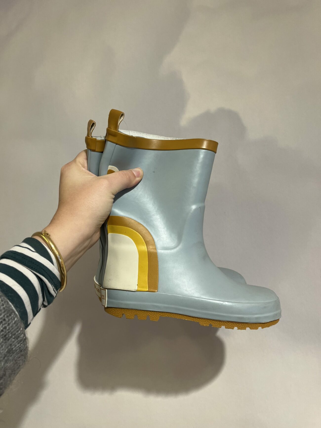 Bottes en caoutchouc et coton