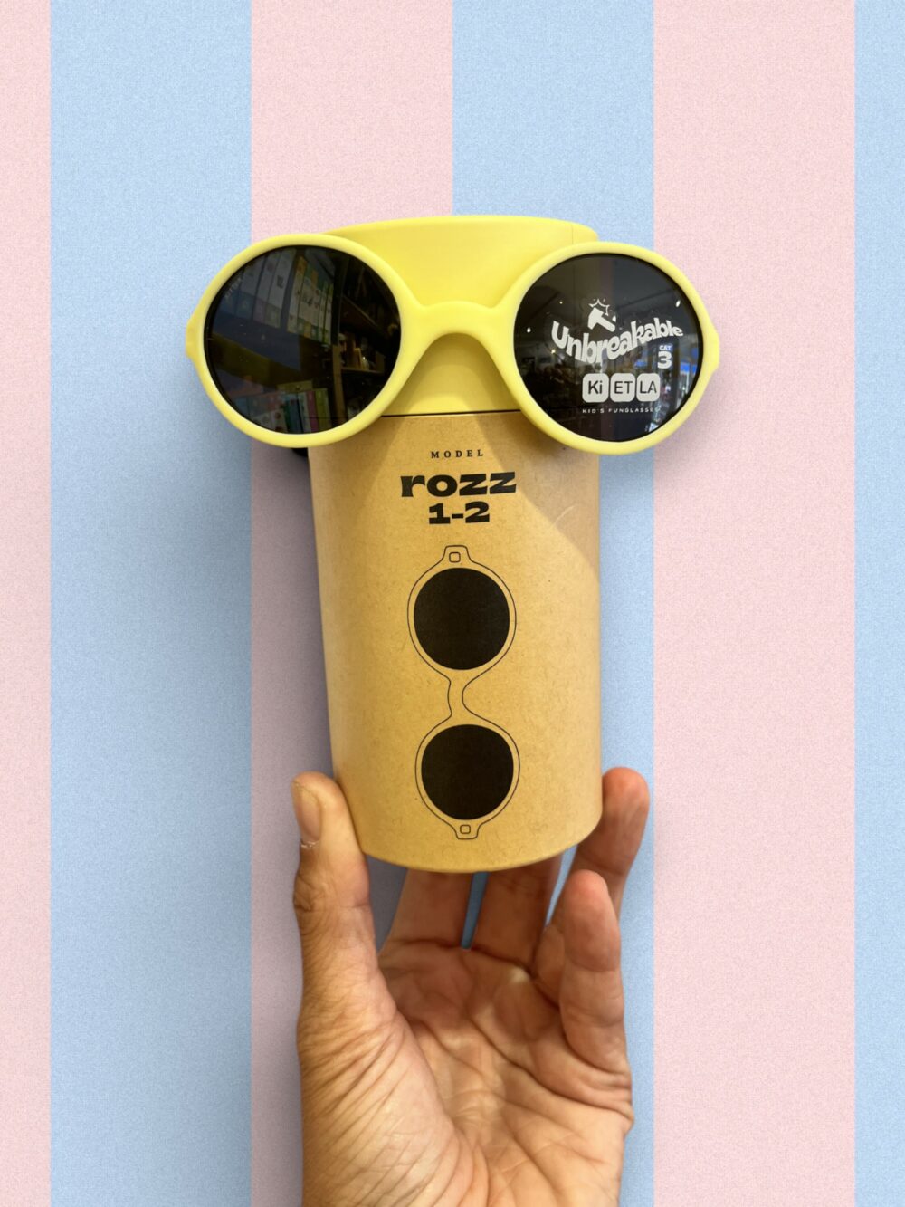 Lunettes de soleil incassables - Jaune Lemonade