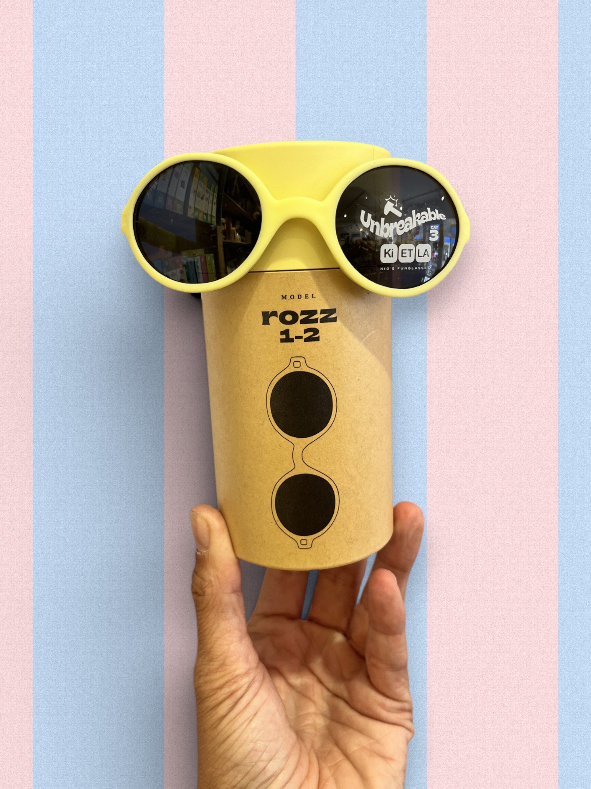 Lunettes de soleil incassables - Jaune Lemonade