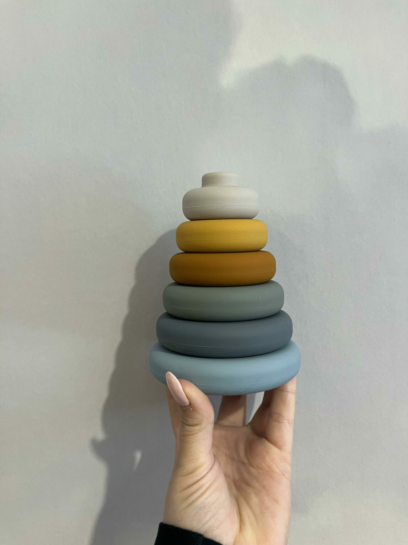 Tour à empiler en silicone