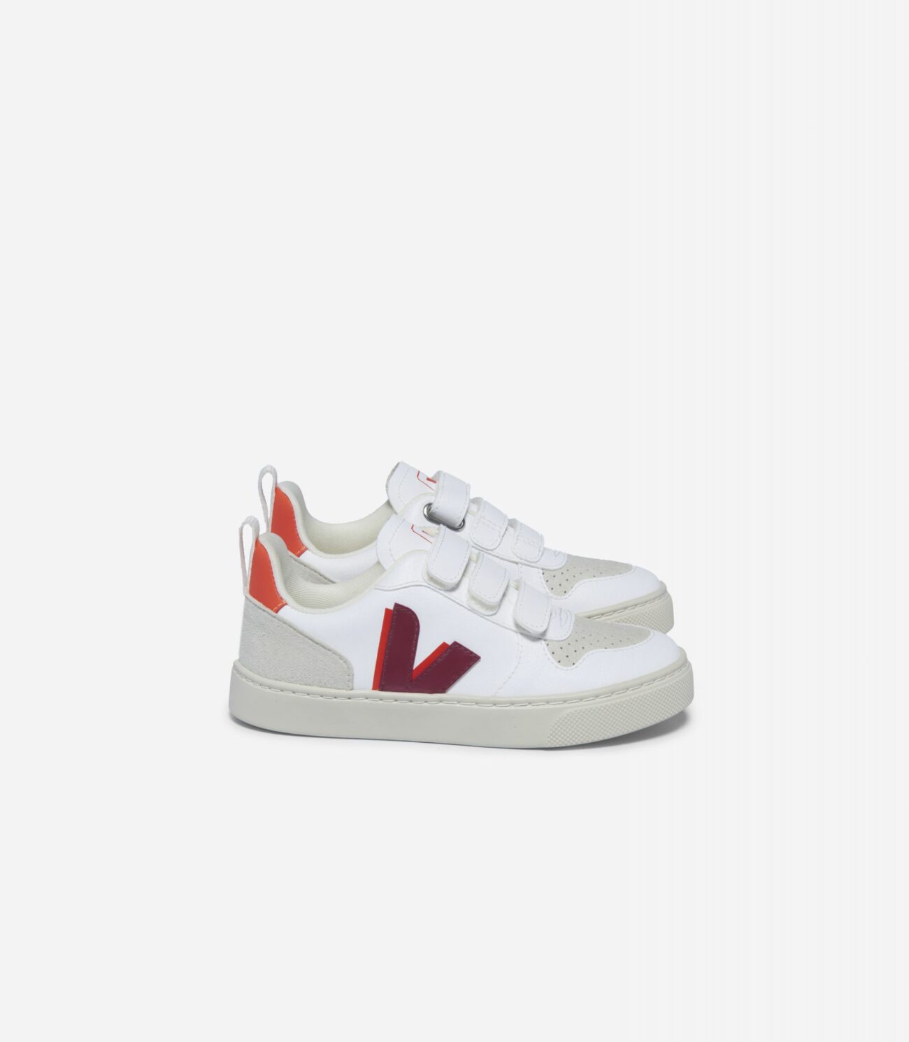 Baskets VEJA V10 MARSALA ORANGE FLUO – Image 2