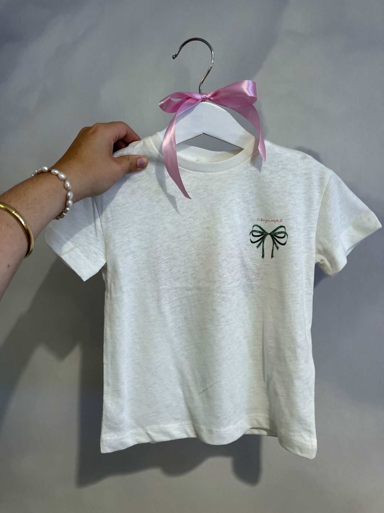 T-shirt lin et coton Who's your mama