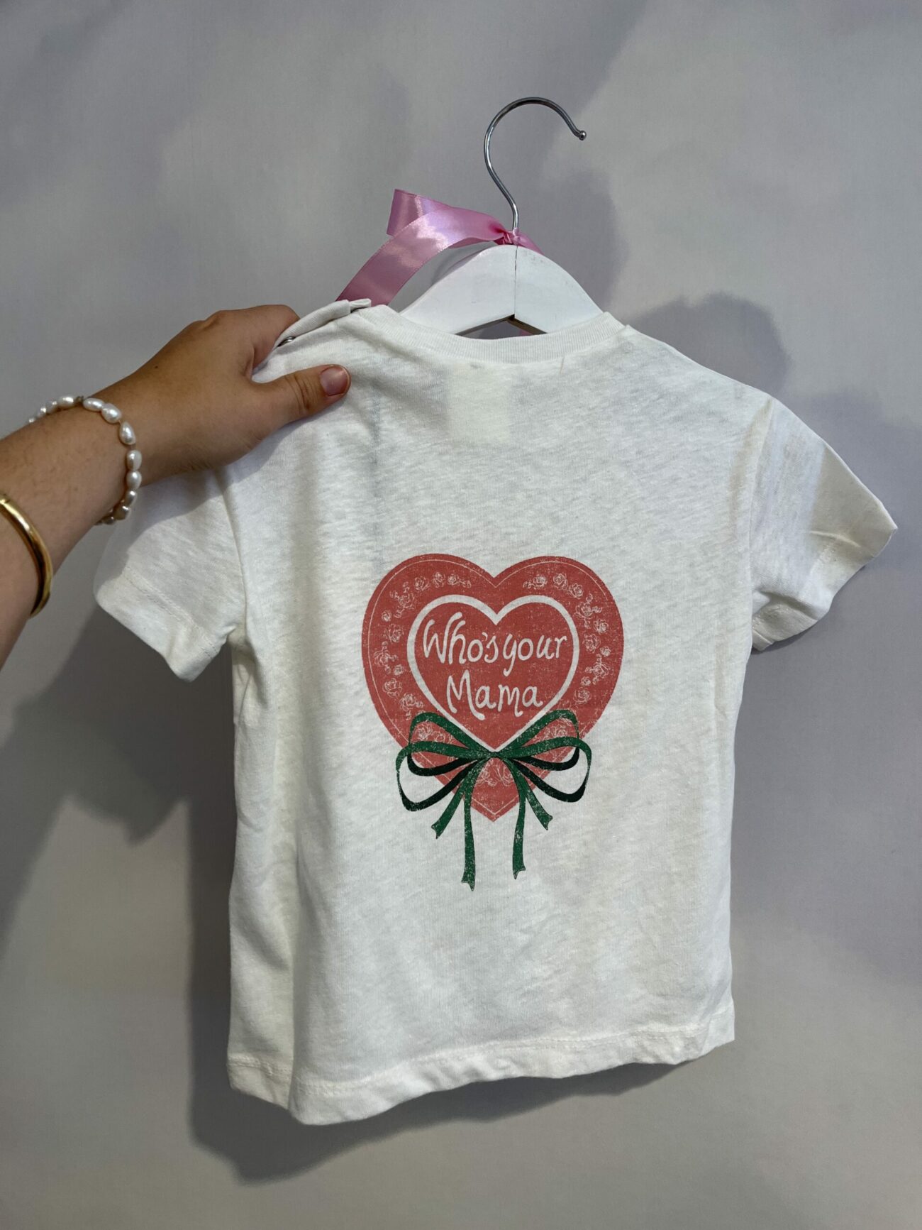 T shirt who's your mama Konges Slojd