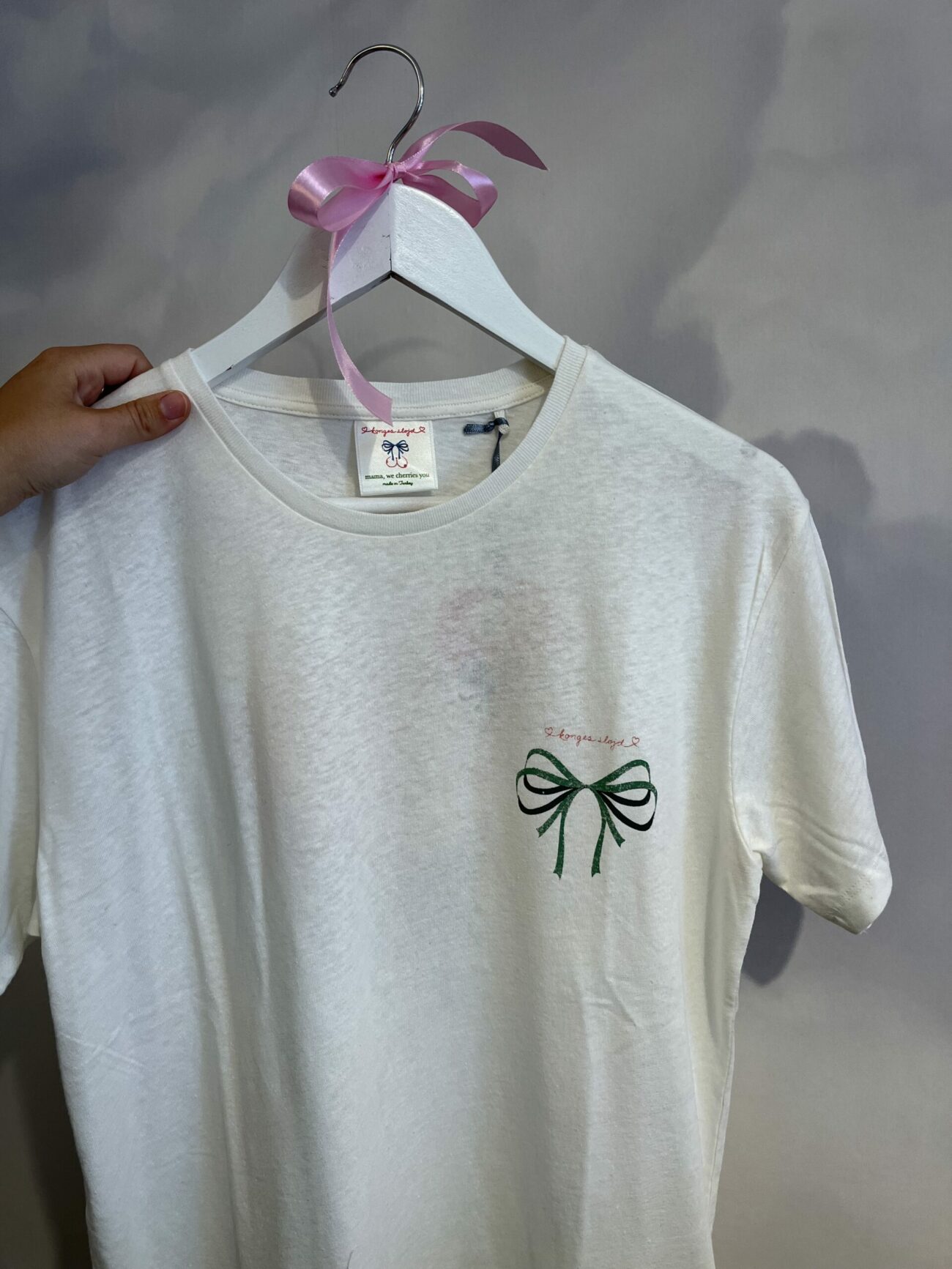 T-shirt lin et coton Who's your mama – Image 3