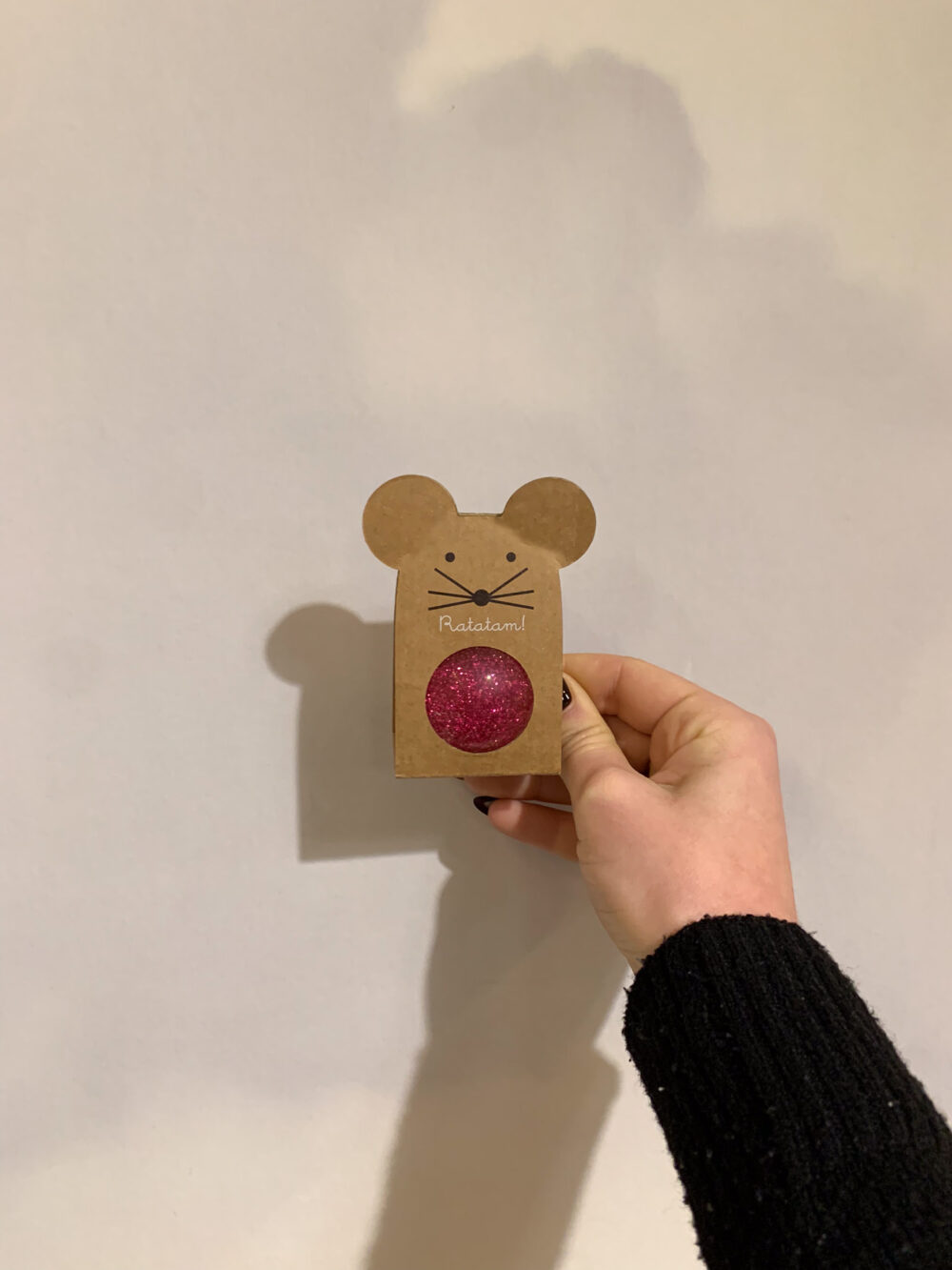 Balle rebondissante rose