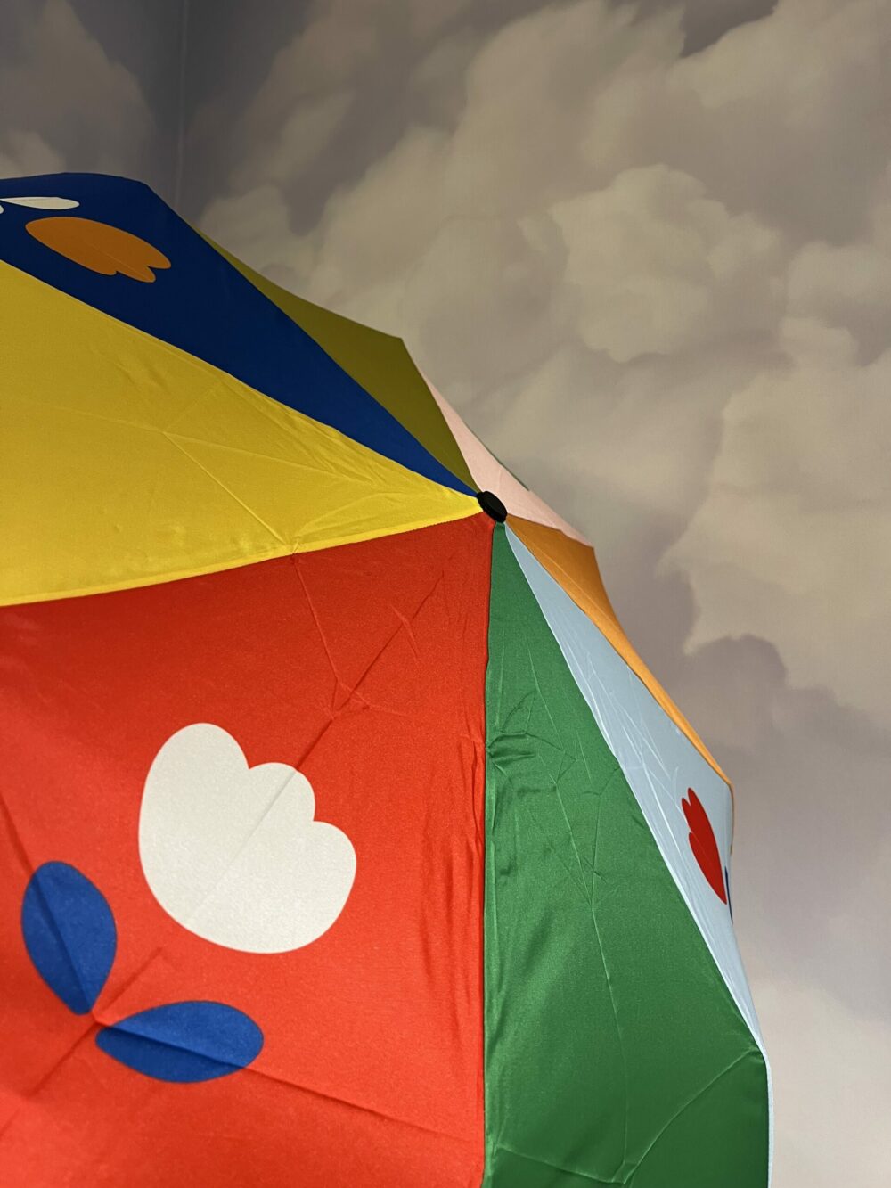 Parapluie pliable fleurs
