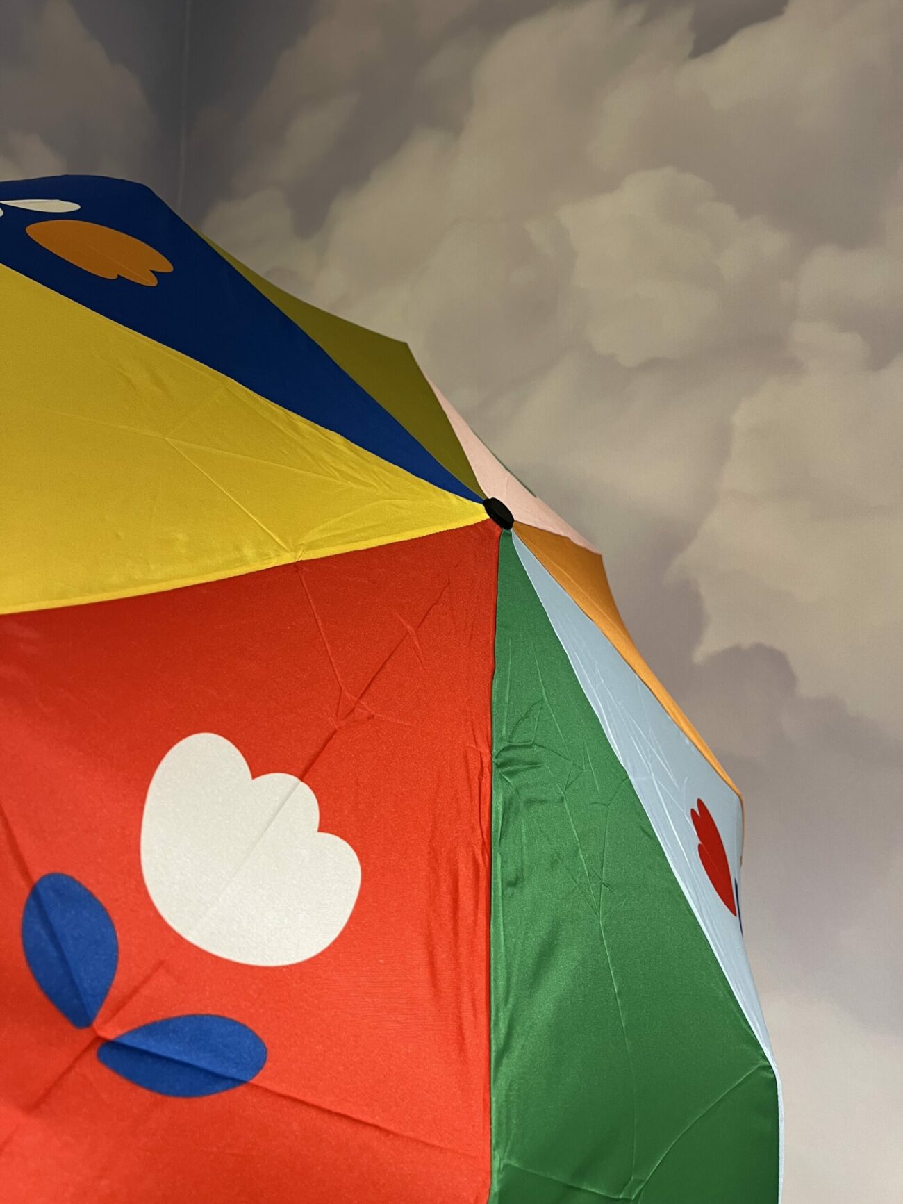 Parapluie pliable fleurs