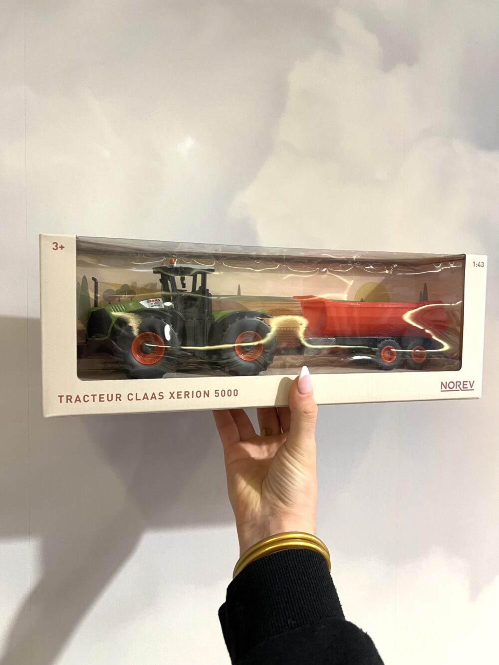 Tracteur avec remorque