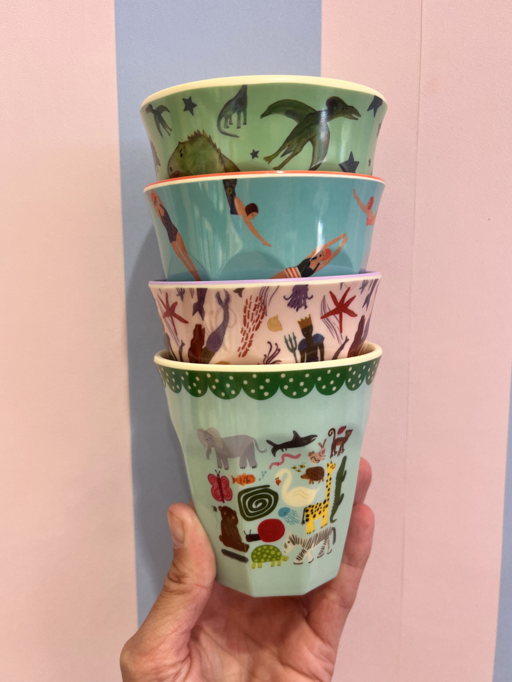 Verre en melamine