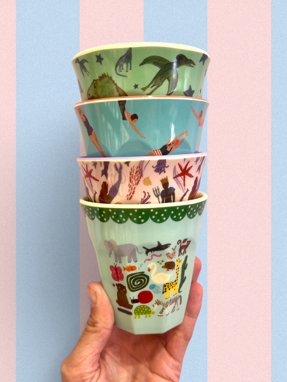 Verre en melamine