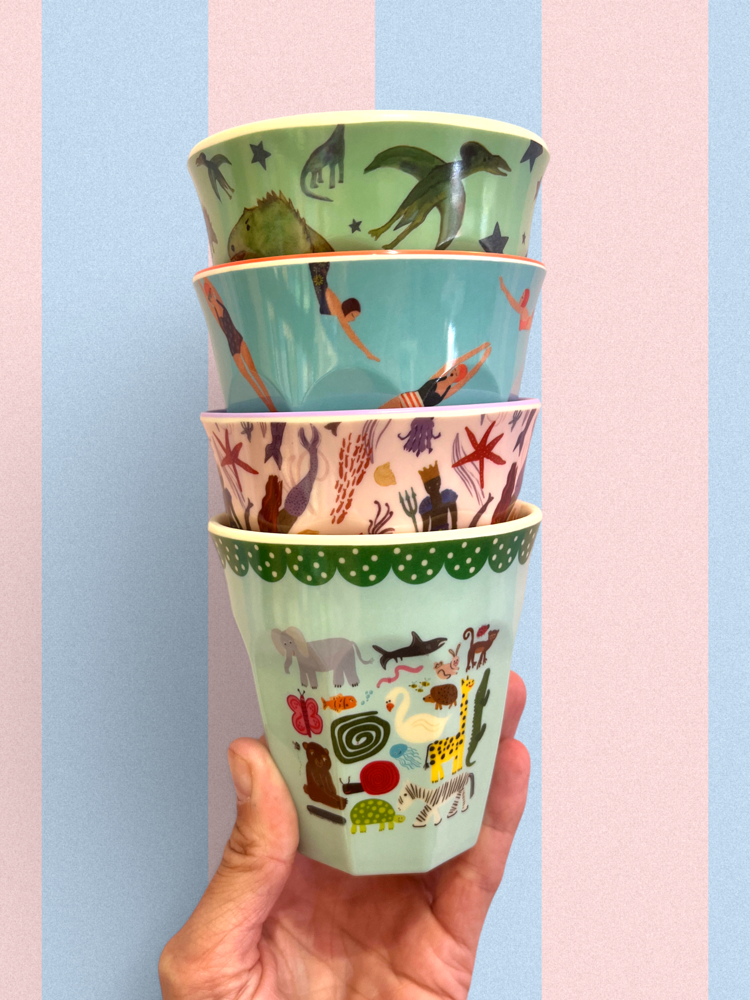 Verre en melamine