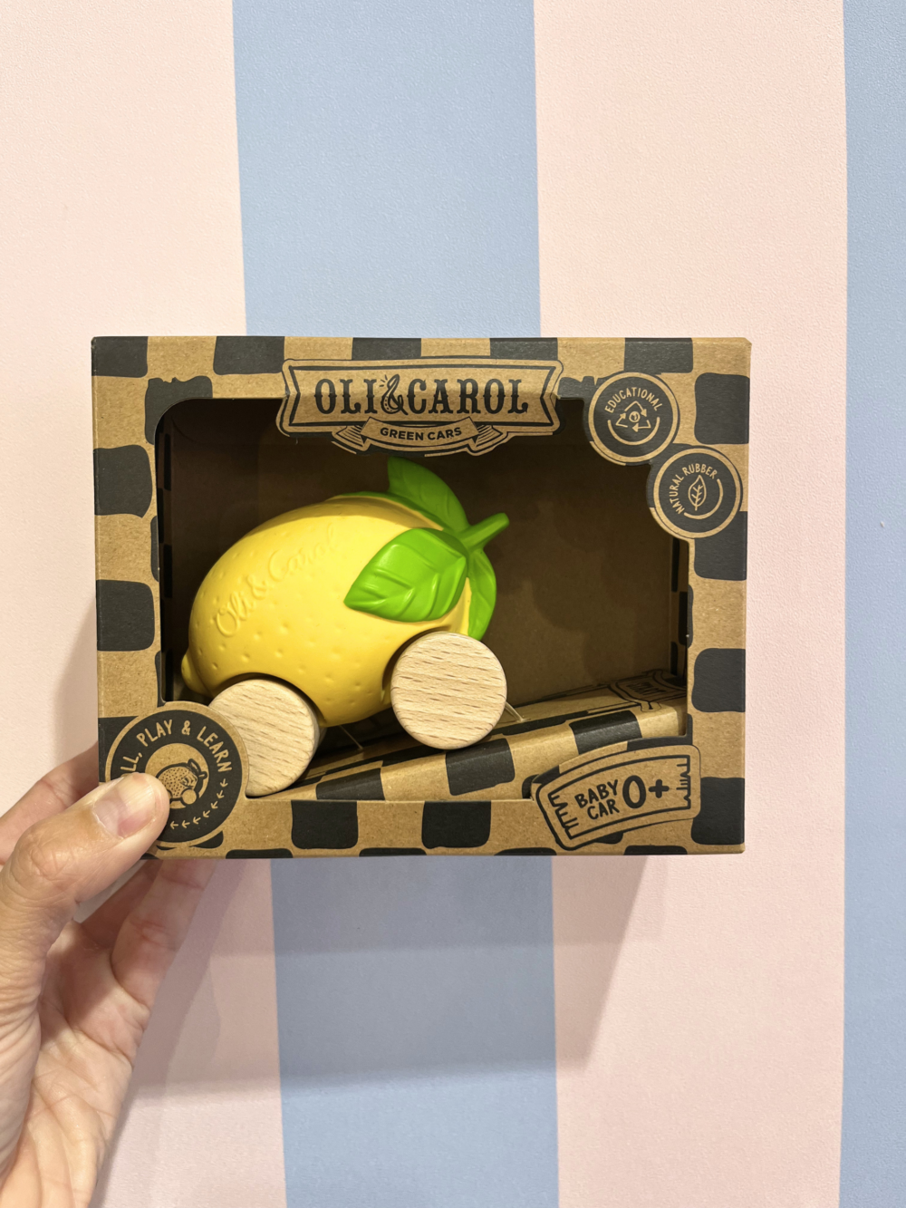 Voiture bébé citron