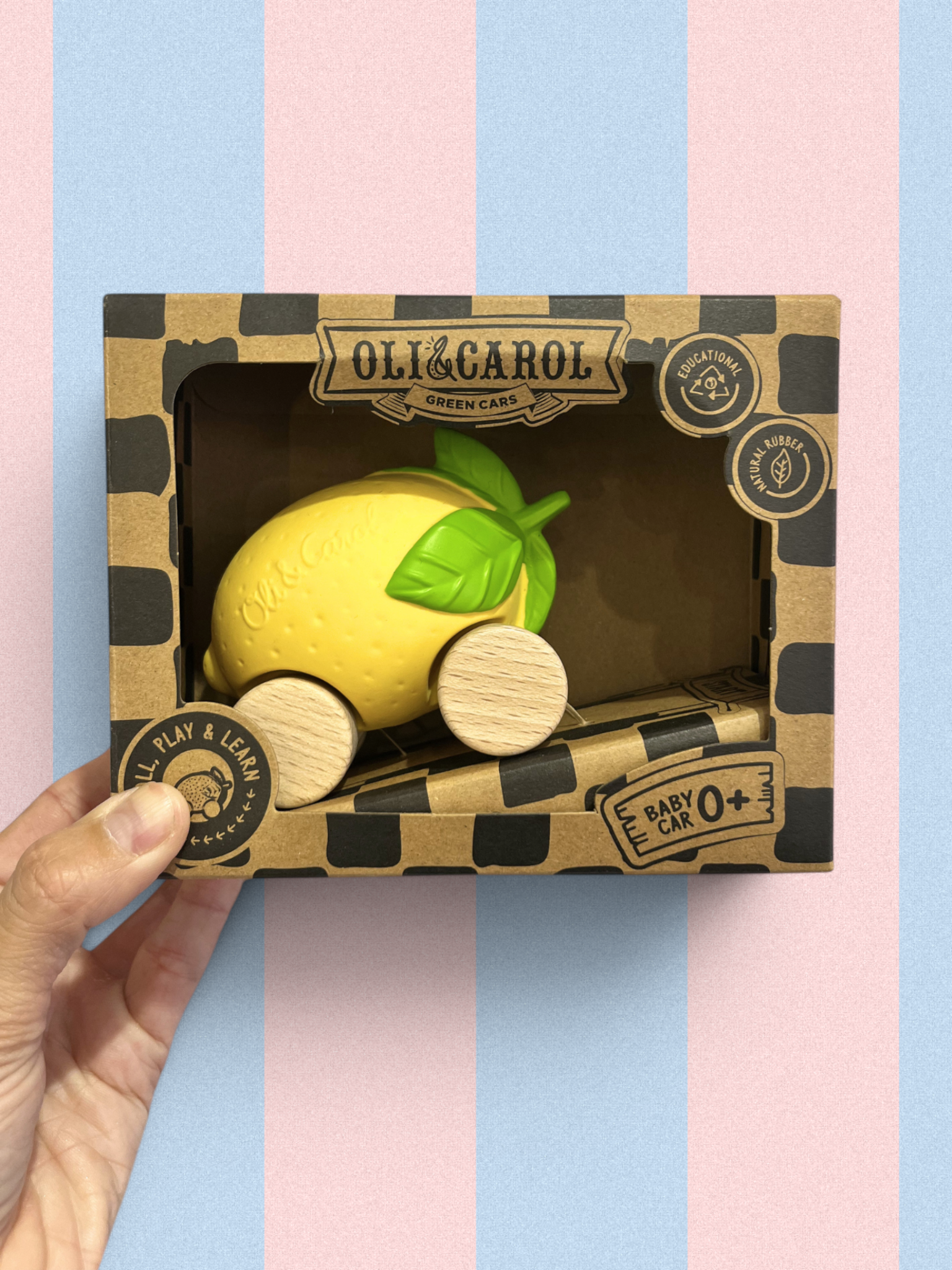 Voiture bébé citron