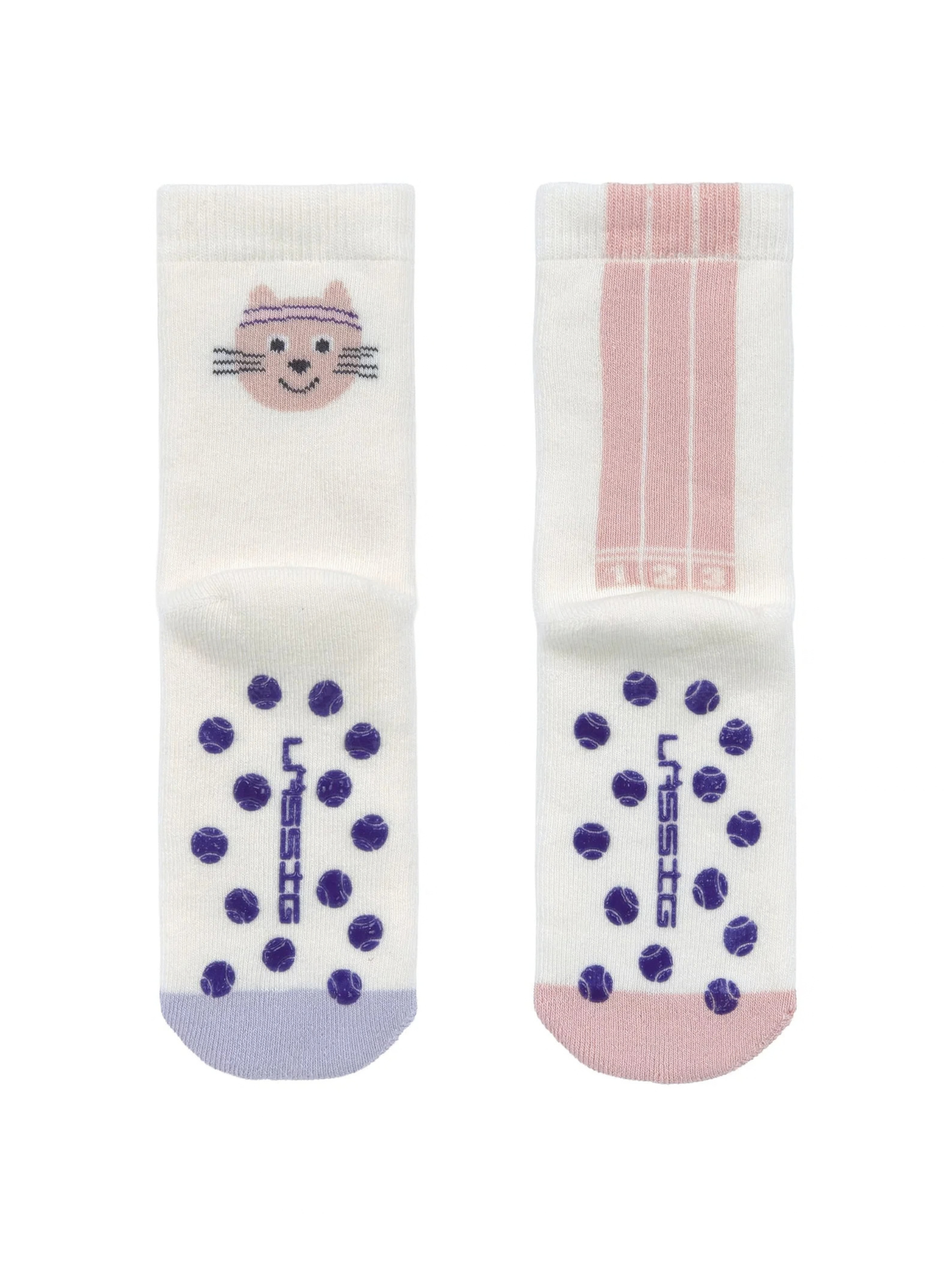Chaussettes Antidérapantes - Chat – Image 2