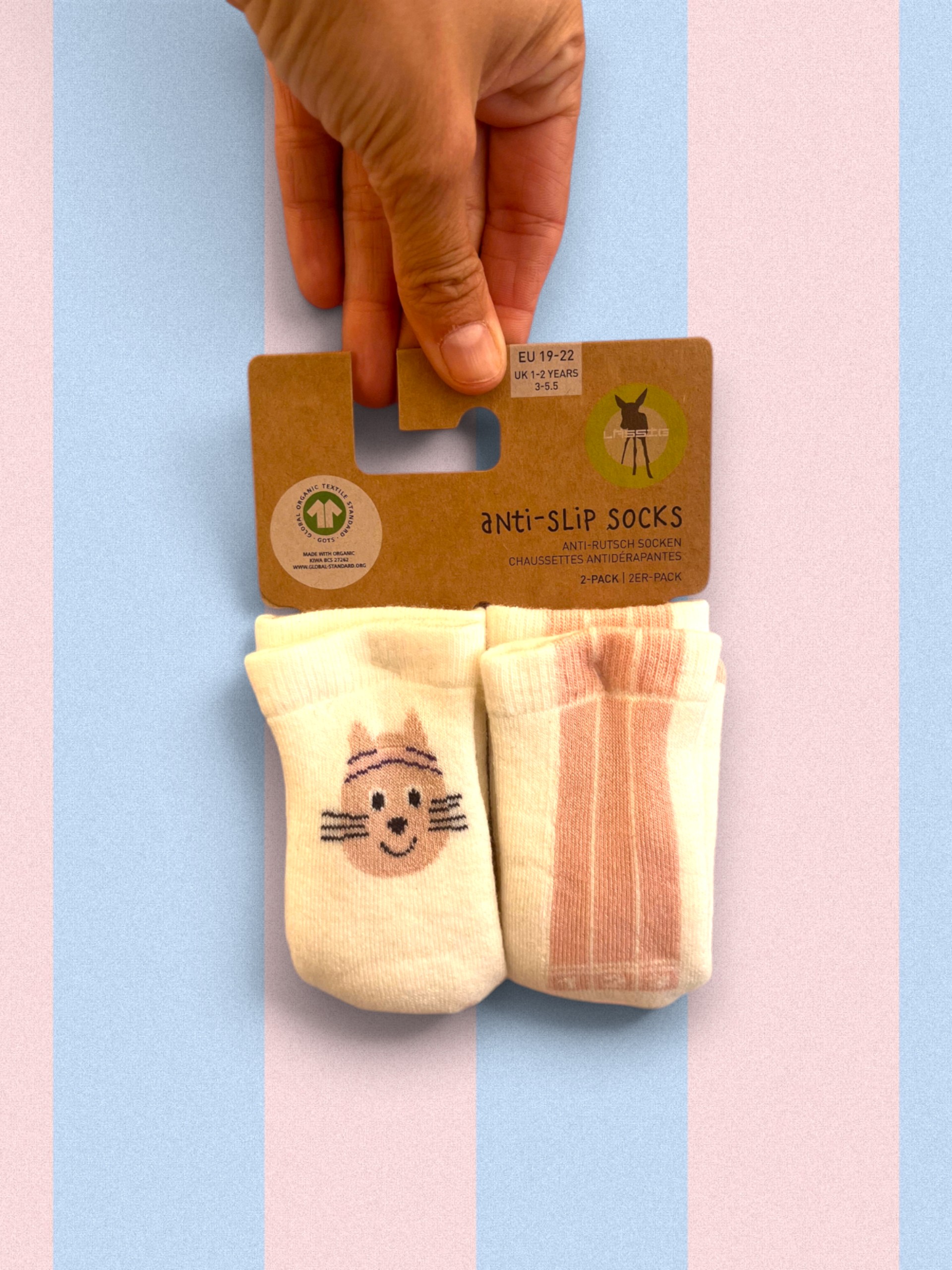 Chaussettes Antidérapantes - Chat