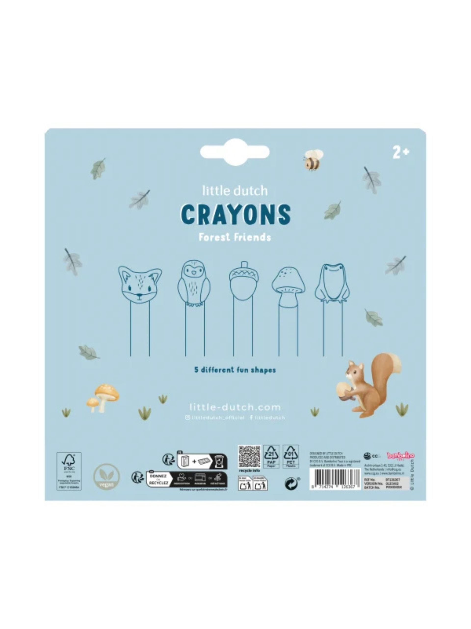 Crayon de cire - Forest Friends – Image 3