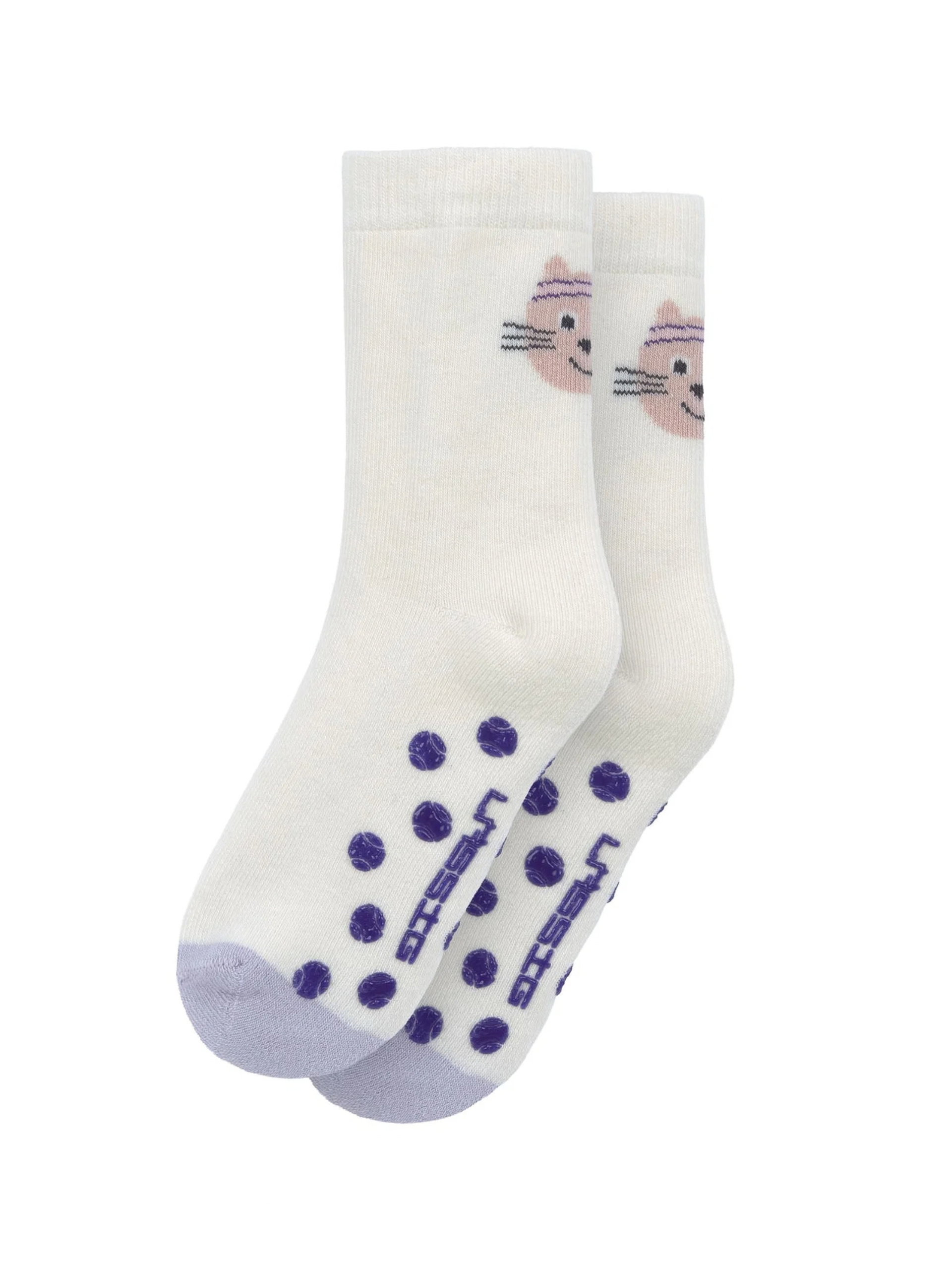 Chaussettes Antidérapantes - Chat – Image 3